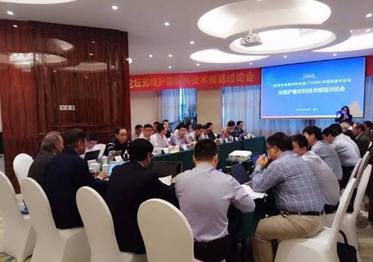 weheartangelina was invited to participate in the TOEM fiber cable sheathing material technical specification seminar